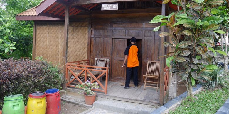 Kondisi homestay yang disewakan pada pengunjung di area Wisata Alam Kalibiru, Desa Hargowilis, Kecamatan Kokap, Kulon Progo, Daerah Istimewa Yogyakarta, Jumat (3/11/2017).