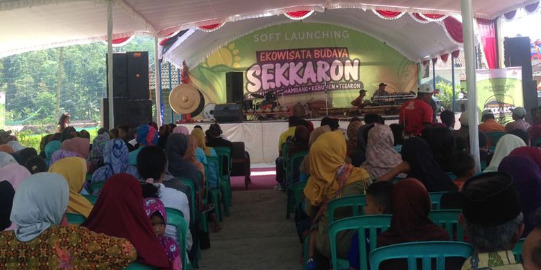 Desa Wisata di Sepakung, Kecamatan Banyubiru, Kabupaten Semarang, Jawa Tengah, Minggu (13/5/2018). 