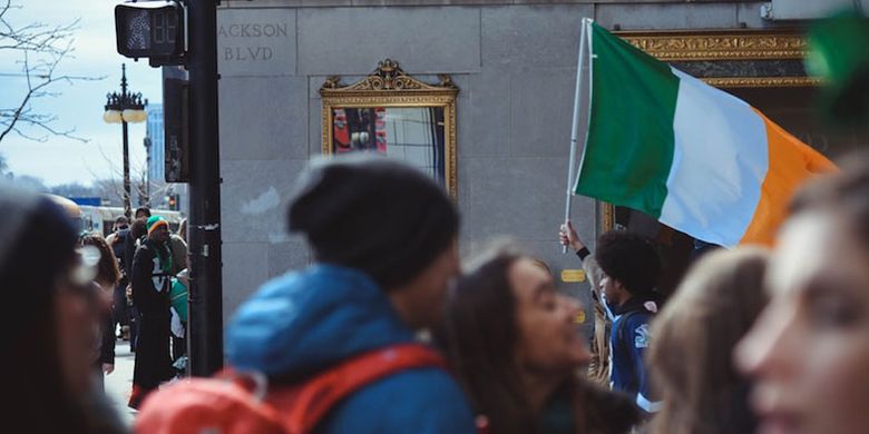 Saint Patricks Day di Irlandia.