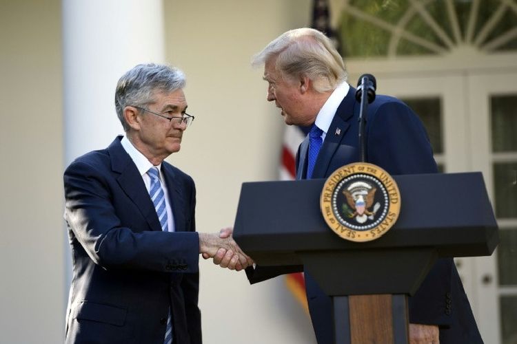 Trump mengumumkan memilih Jerome Jay Powell sebagai pimpinan The Fed yang baru menggangtikan Janet Yellen yang akan pensiun di Februari 2018, Kamis (2/11/2017)