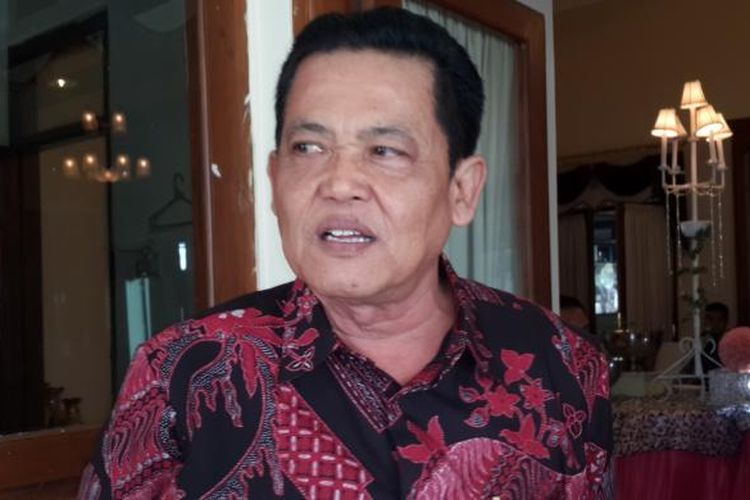 Wali Kota Pasuruan Setiyono saat ditemui di rumah dinasnya, Jumat (15/7/2016). Kompas.com
