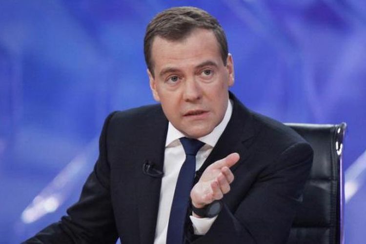 Perdana Menteri Rusia Dmitry Medvedev