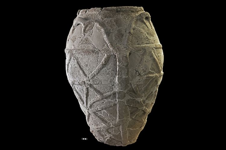 Sisa-sisa minyak zaitun ditemukan di dalam guci berusia 4.000 tahun ini.