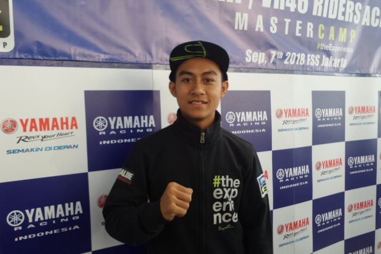 Pebalap muda Yamaha Indonesia, Muhammad Faerozi.