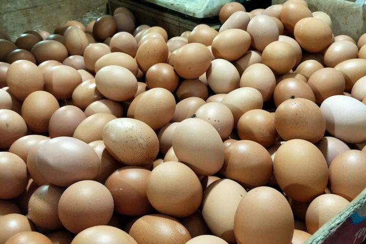 Jelang pergantian tahun 2017 dan Hari Raya Natal harga telur ayam ras mengalami kenaikan harga dalam beberapa hari terakhir di beberapa wilayah termasuk di Jakarta dan Tangerang mencapai Rp 26.000 per Kg, Selasa (19/12/2017).