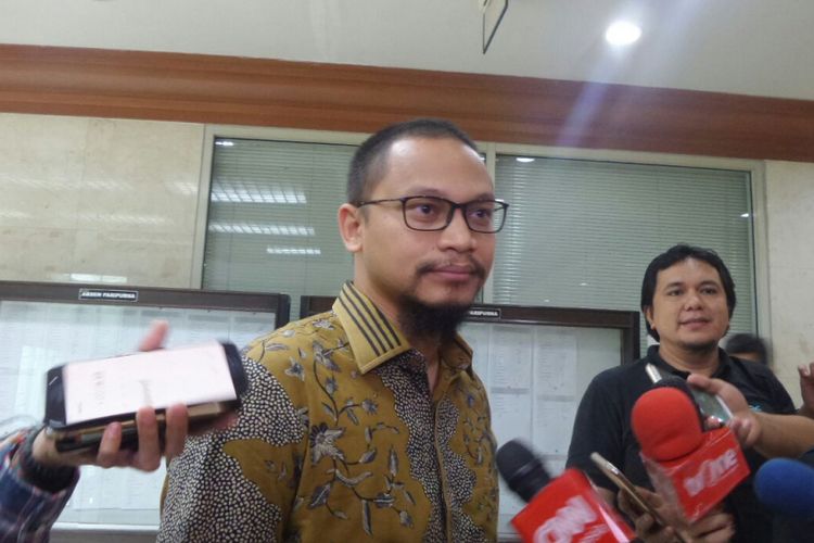 Wakil Ketua Umum PAN, Hanafi Rais di Kompleks Parlemen, Senayan, Jakarta, Senin (24/7/2017).