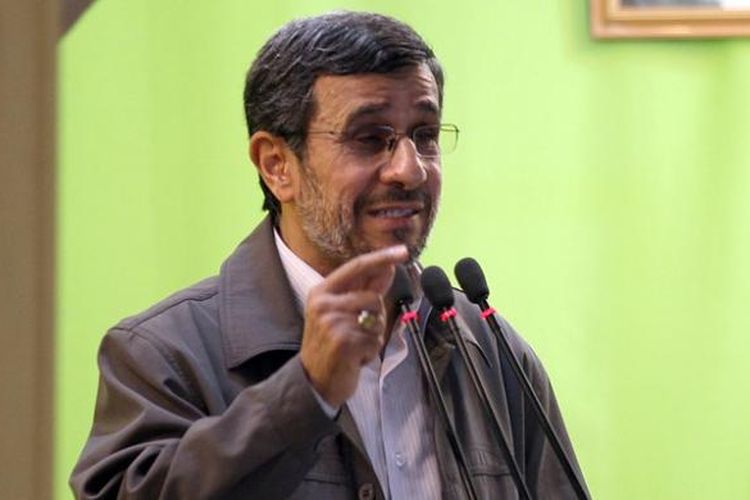 Mantan Presiden Iran Mahmoud Ahmadinejad.