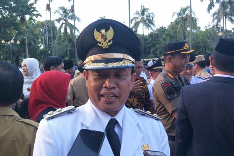 Wakil Wali Kota Jakarta Selatan Isnawa Adji di Balai Kota DKI Jakarta, Jakarta Pusat, Senin (25/2/2019).
