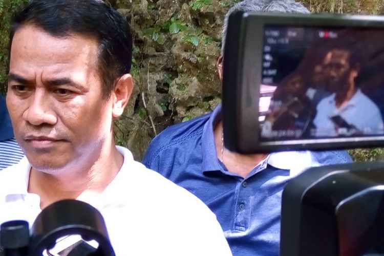 Menteri Pertanian Andi Amran Sulaiman. Foto diambil di Taman Nasional Bantimurung, Kabupaten Maros, Sulawesi Selatan pada Sabtu (10/3/2018). 