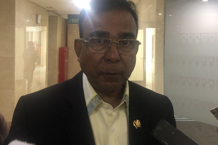 Ketua Fraksi Partai Golkar DPRD DKI Jakarta Ashraf Ali di Gedung DPRD DKI Jakarta, Rabu (10/10/2018). 