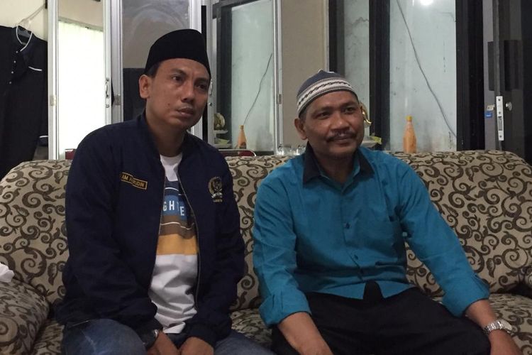 Wakil Sekretaris Yayasan Bina Sarana Al Ittihaad, Rustam Amiruddin (kiri) saat ditemui di Kantor Yayasan Bina Sarana Al Ittihaad, Tebet Jakarta Selatan, Selasa (21/5/2019)