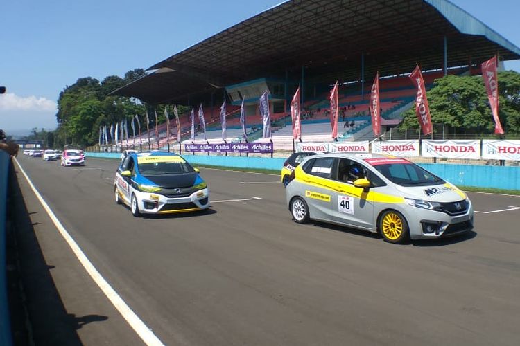 Honda Jazz & Brio Speed Challenge 2019 resmi dimulai di Sentul International Circuit, Bogor.