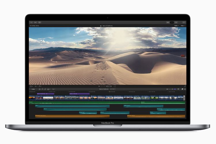 Ilustrasi MacBook Pro 15 inci (2019)