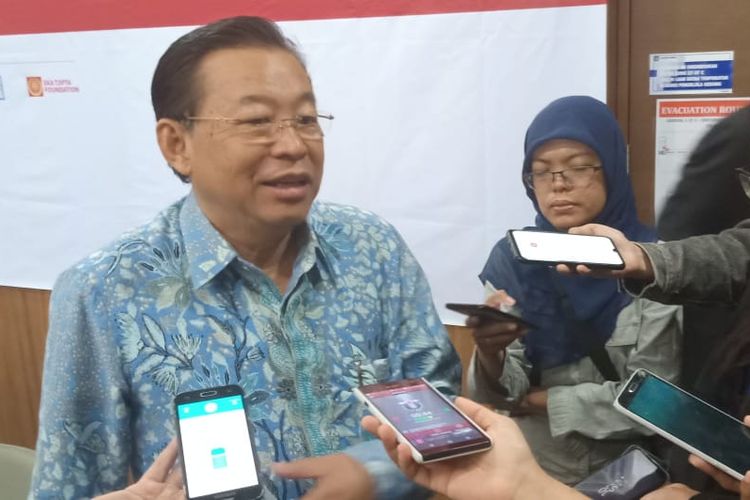 Managing Director Sinar Mas, G. Sulistiyanto menyebut perlunya keterlibatan pemerintah dan dunia usaha dalam penguatan pendidikan vokasi di sela-sela Seminar Revitalitasi Pendidikan Tinggi Vokasi yang digelar di Universitas Prasetiya Mulya, Jakarta (17/7/2019).