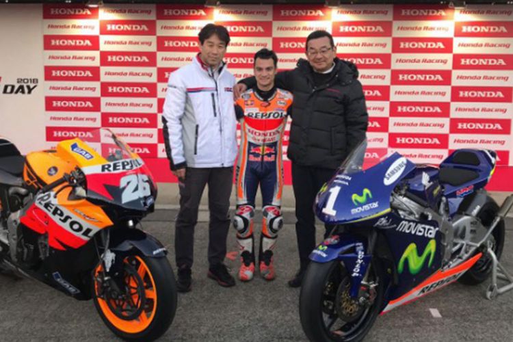 Dani Pedrosa mendapat kado perpisahan dari Honda setelah 15 tahun membalap bersama 