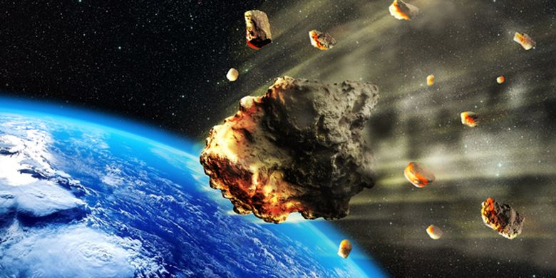 Ilustrasi asteroid