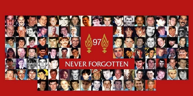 Ilustrasi 97 korban yang tewas dalam Tragedi Hillsborough