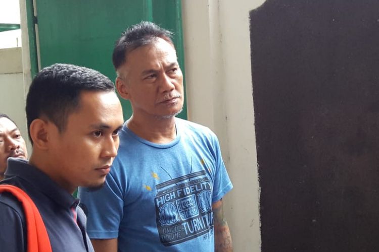 Tio Pakusadewo di Pengadilan Negeri Jakarta Selatan, Senin (5/7/2018).