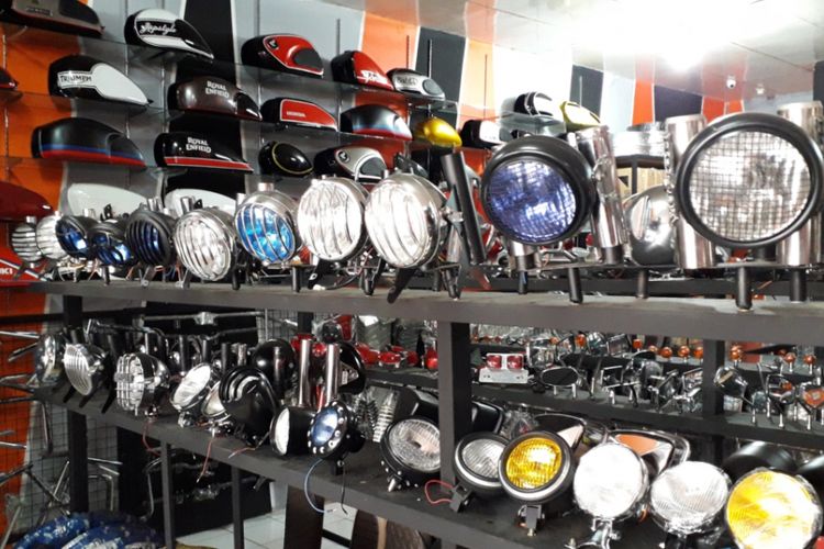 Daftar Harga Aksesori Motor  Custom buat Modifikasi