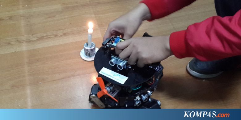 Sempat Dikira Buatan Pabrik, Robot Buatan Mahasiswa UMM 