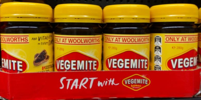 Vegemite, selai khas Australia.