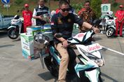 Menteri Jonan Jajal Motor Satgas BBM Keliling Pertamina