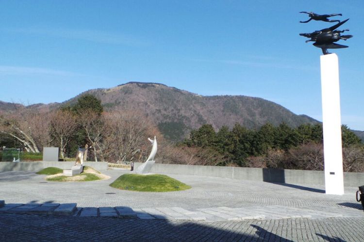 Pemandangan di Hakone Open Air Museum