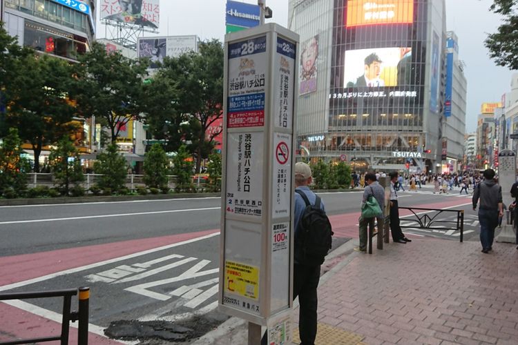 Halte bus Hachiko