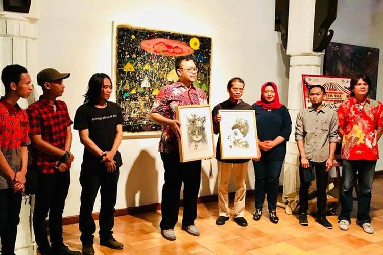Pameran seni rupa Tong Edan di Bentara Budaya Jakarta
