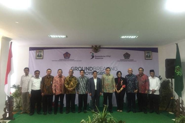Ground breaking IAIN Surakarta, Senin (23/7/2018)
