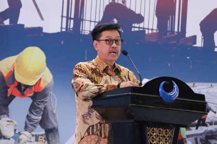 Kementerian Ketenagakerjaan (Kemnaker) menggelar acara penganugerahan Keselamatan dan Kesehatan Kerja (K3) atau K3 Award Tahun 2018 di Jakarta, Kamis (9/8/2018).