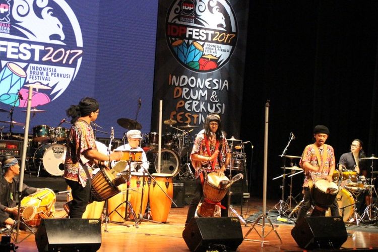 Ilustrasi: Indonesia Drum & Perkusi Festival 2017