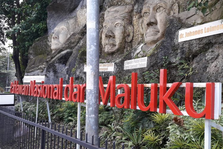 Taman Jl Sudirman, Kota Ambon, Maluku.