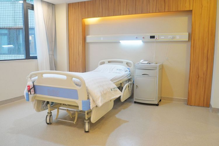 ruang rawat inap pasien di St. Stamford Modern Cancer Hospital Guangzhou