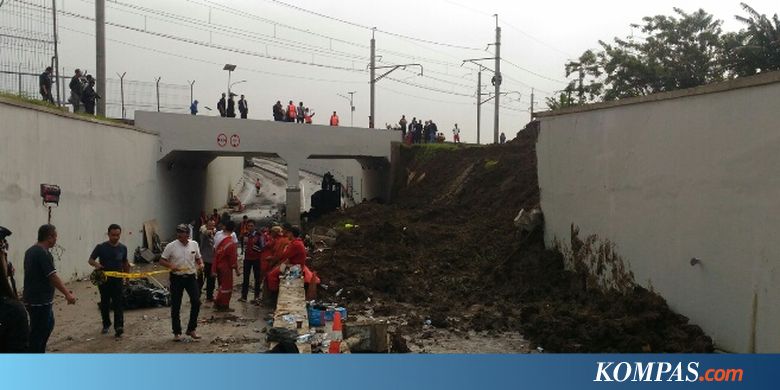 Waskita Karya Investigasi Longsornya Tanah di Terowongan KA Bandara Soetta