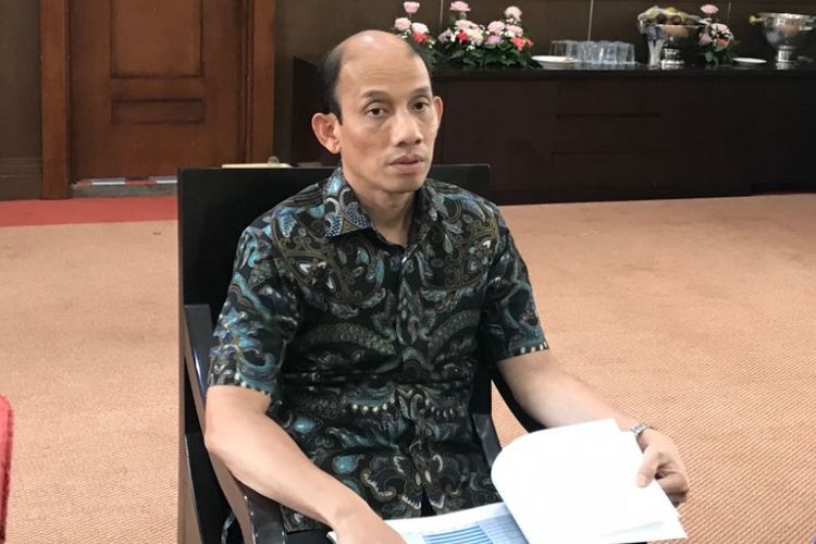 Wakil Menteri ESDM, Arcandra Tahar saat diwawancarai di kantornya, Jakarta, Jumat (10/8/2018).