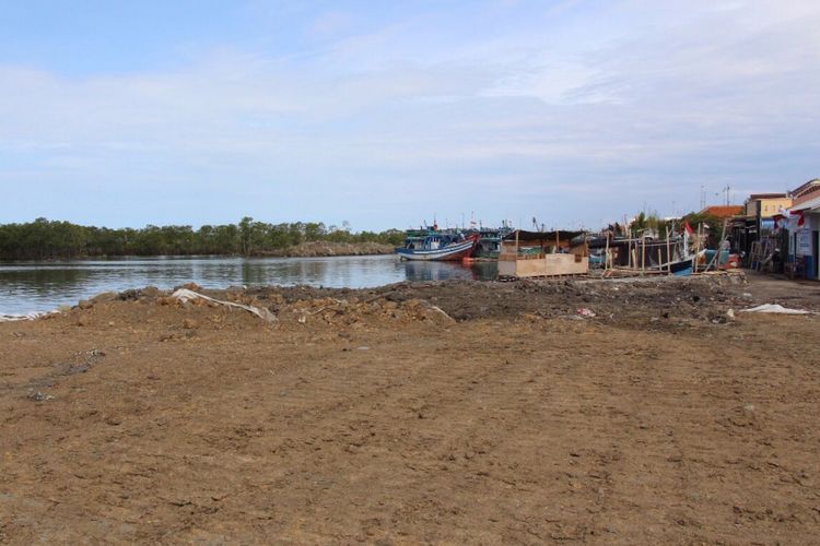 Penataan kampung nelayan Tegalsari oleh Kementerian PUPR. 