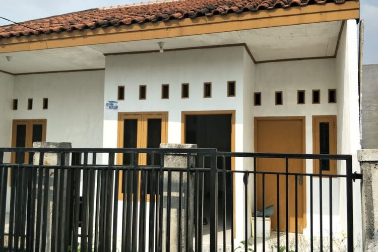 Rumah kontrakan terduga teroris Rafli di Kavlinh Barokah, Kelurahan Bahagia, Kecamatan Babelan, Kabupaten Bekasi, Kamis (9/5/2019).