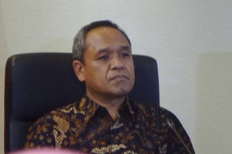 Wakil Ketua Komisi III dari Fraksi Partai Demokrat, Benny K Harman di Kompleks Parlemen, Senayan, Jakarta, Kamis (27/4/2017).