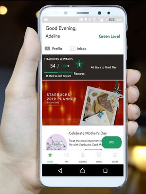 Program loyalty Starbucks Rewards