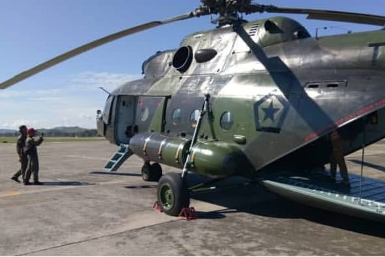 Helikopter MI-17 milik Penerbad TNI AD