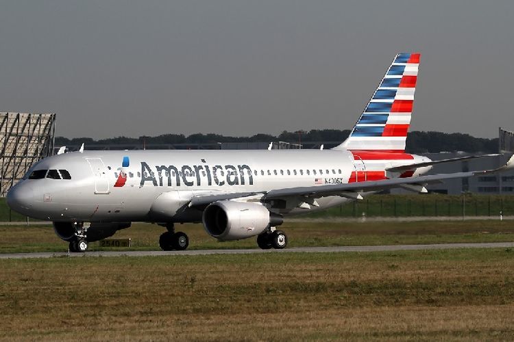 Airbus A319 milik American Airlines