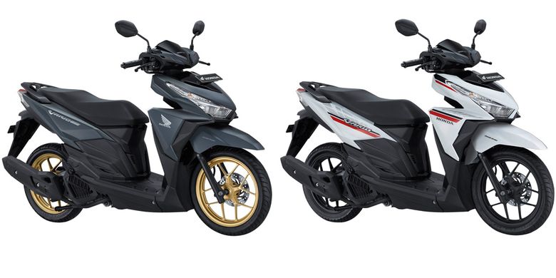 Kelir baru Honda Vario 125 dan 150