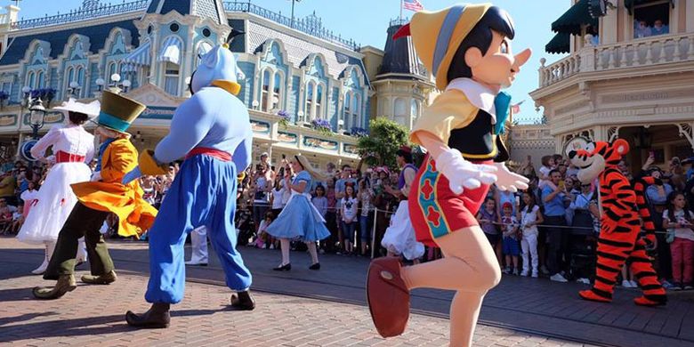 Parade di Disneyland Paris.