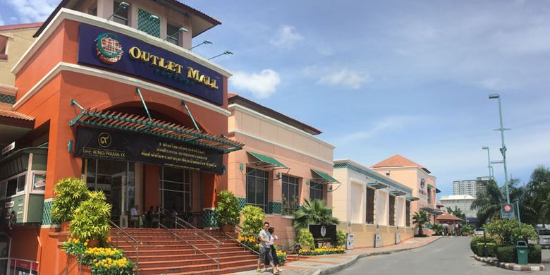 Outlet Mall di Pattaya, Thailand.