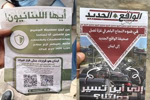 Selebaran Propaganda Israel Turun dari Langit Beirut, Warga Ketakutan