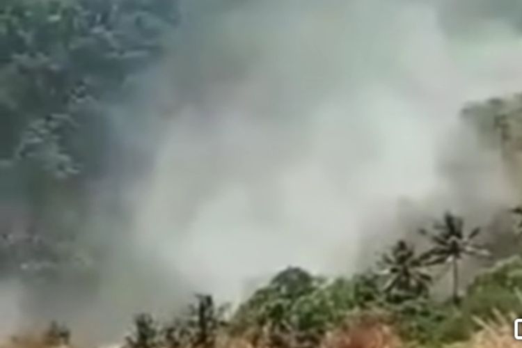 Bukit Uje Ubi di Palue Longsor Saat Gempa Susulan, Warga Berhamburan