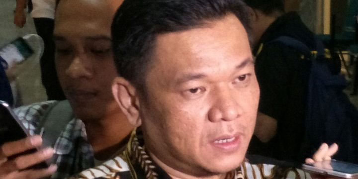 Wakil Sekjen Golkar Ace Hasan Syadzily di Kompleks Parlemen, Senayan, Jakarta, Rabu (22/11/2017)