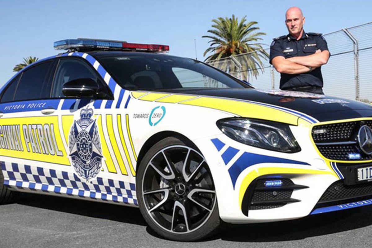 Mercedes-AMG E43 untuk polisi Australia negara bagian Victoria.