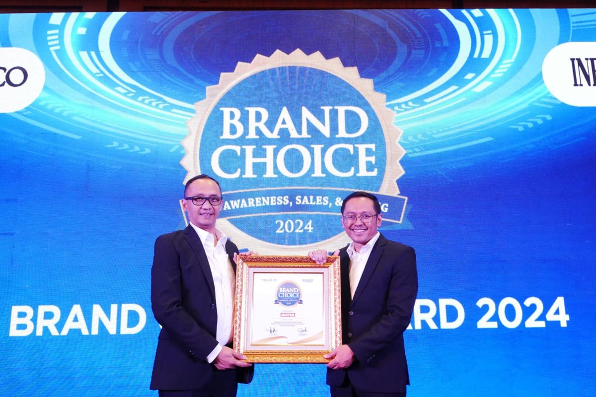 Produsen oli, Motul, meraih penghargaan bergengsi Brand Choice Award 2024